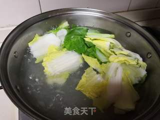 摘菜肉丝汤的做法