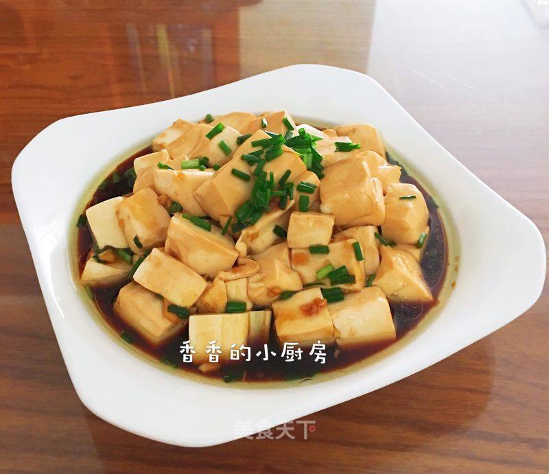 小葱拌豆腐炒鸡蛋的做法
