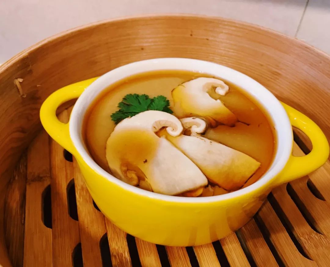 松茸汤的素食做法