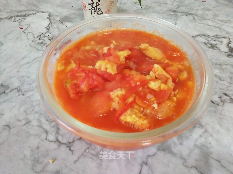 西红柿鸡蛋豆腐粥的做法