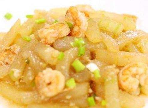 豆腐冬瓜炒肉片的做法