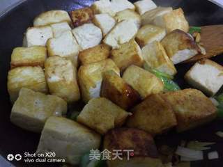 虾仁抱豆腐的做法
