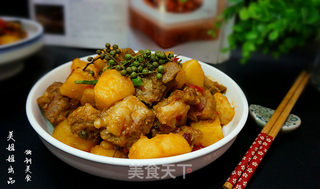 白油土豆烧排骨的做法视频