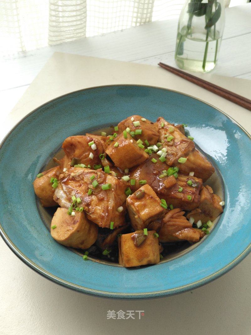 开化鱼烧豆腐的做法视频