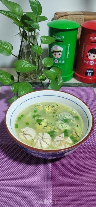韭菜丸子汤的家常做法