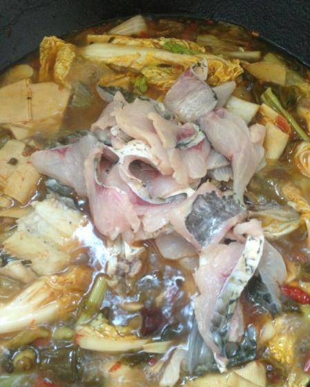 酸菜鱼大料的做法
