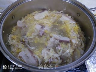 酸菜粉丝煮排骨的做法
