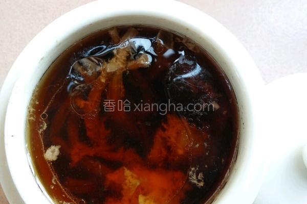 排骨赤豆茶树菇汤的做法