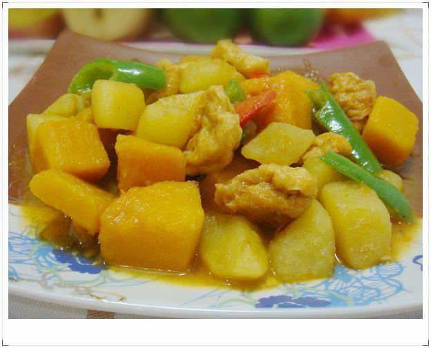 酸菜排骨土豆南瓜的做法