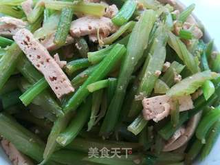 豆腐条拌芹菜的做法窍门