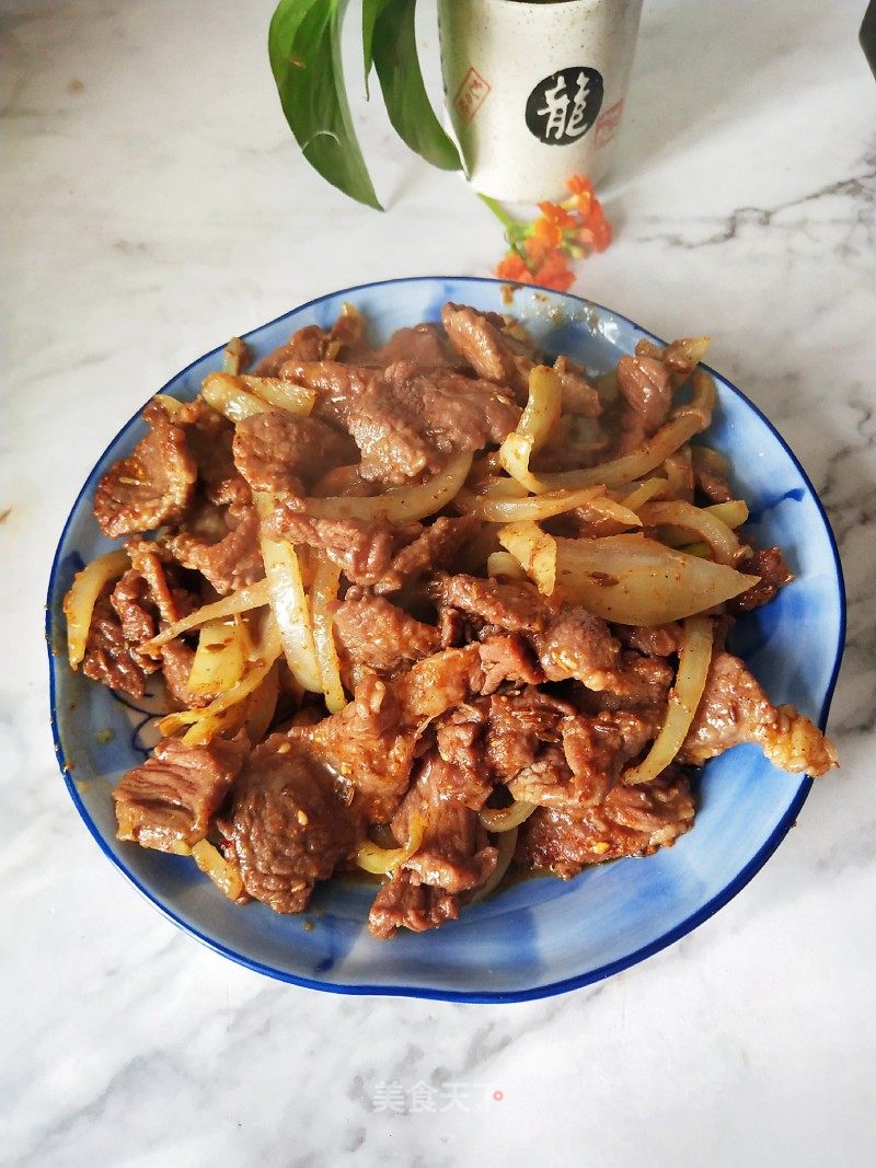 牛肉孜然肉片的做法