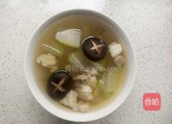 冬瓜鸡腿香菇汤的做法