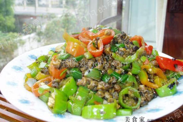 炒田螺肉豆腐的做法