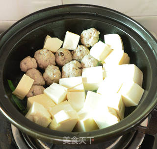 白豆腐酿糯米肉丸的做法