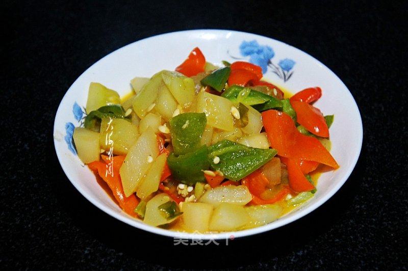 西瓜炒脆豆腐的做法窍门