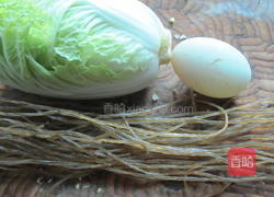 粉丝娃娃鸡蛋菜做法