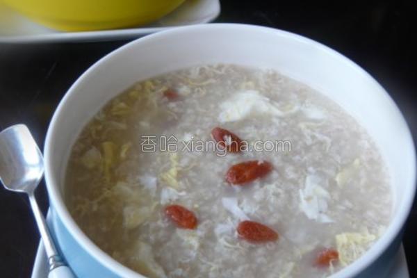 鸡蛋红枣麦片的做法