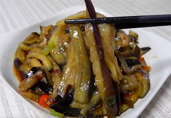 鱼香干茄的正宗做法