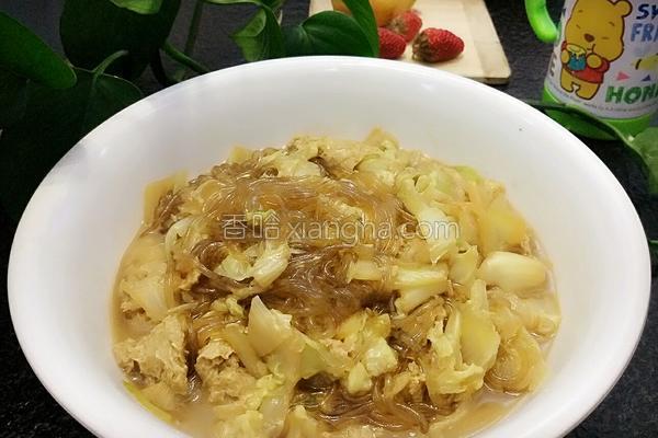 白菜炖冻豆腐粉条的做法