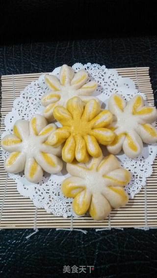 卷花馒头的做法