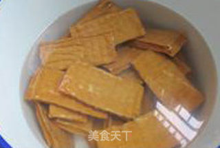 桂花豆腐干的做法