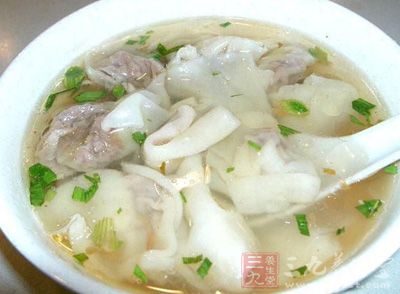 槐花鸡蛋馄饨的做法