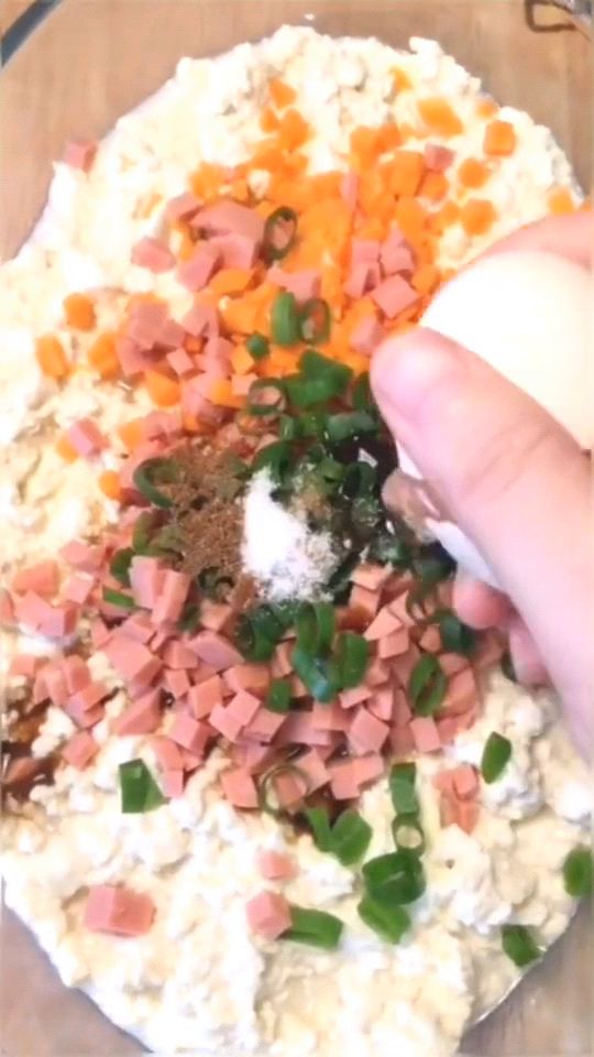 炒米饭换成豆腐的做法
