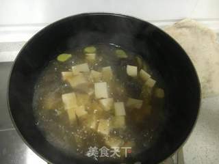 豆腐片烧鸭血的做法