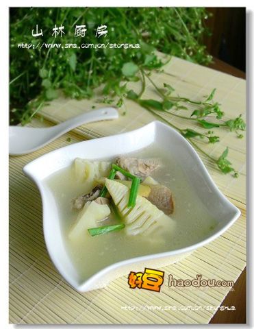 咸肉糯米春笋汤的做法