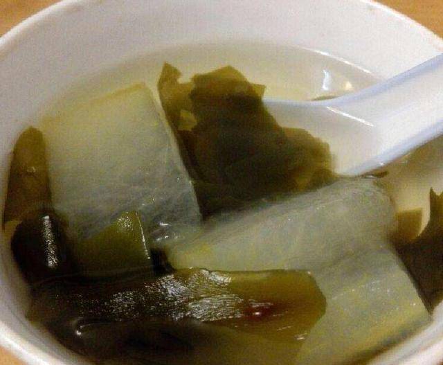 清淡版海带汤的做法