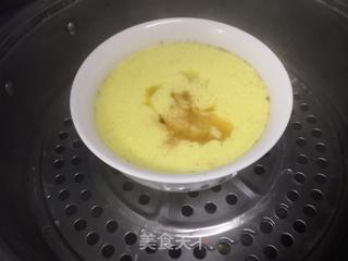 鸡蛋蒸发菜的做法
