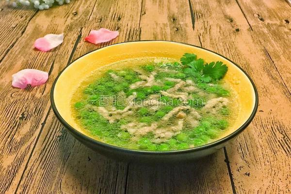 凉拌豌豆汤的做法