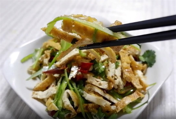 嫩豆腐凉拌的正确做法
