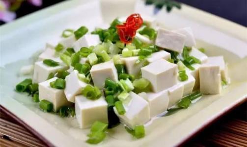 嫩豆腐凉拌的正确做法