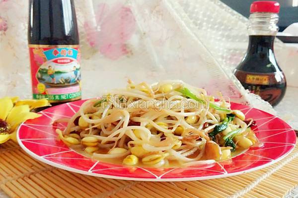 蚝油豆芽汤的做法