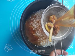 分汤蒸饭的做法