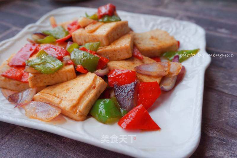 芥末炸小豆腐的做法大全