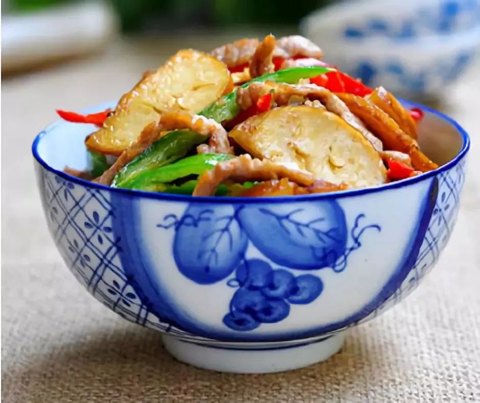 素鸡油豆腐烤肉的做法