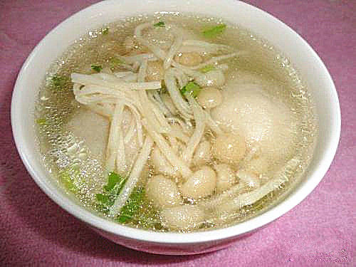 鱼丸炒金针菇的做法大全