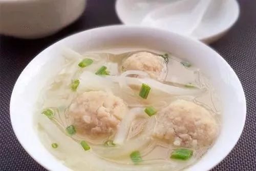 肉末汆丸子汤的做法