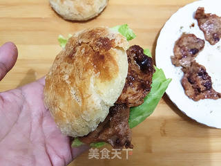 烧饼里脊鸡蛋做法视频