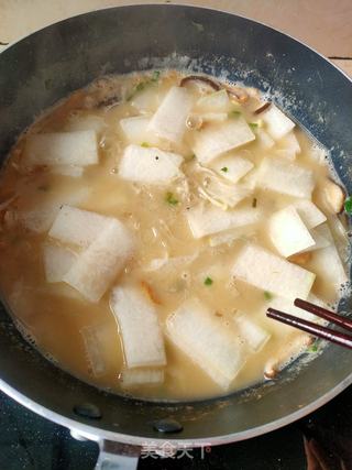菌汤粉条的家常做法
