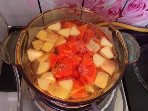 木瓜豆腐泡的做法视频