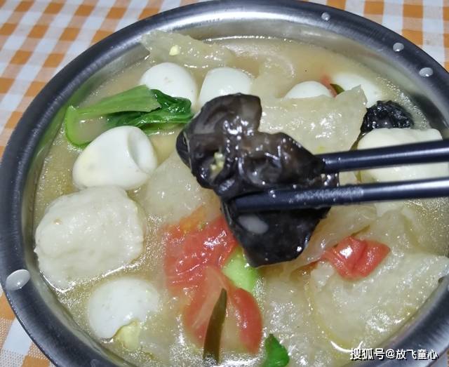 大脸杂拌汤的做法