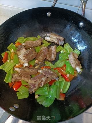 排骨炒桂花的做法窍门