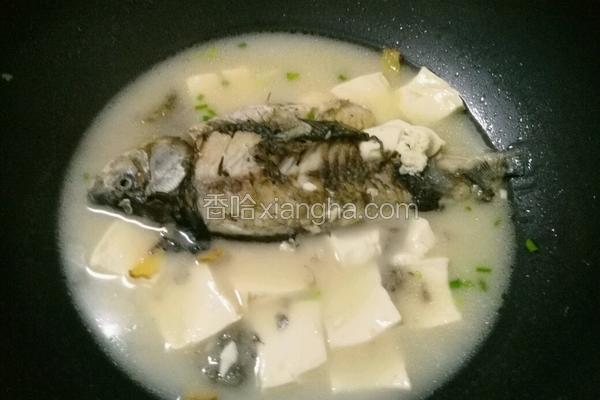 上海鲫鱼豆腐汤的做法