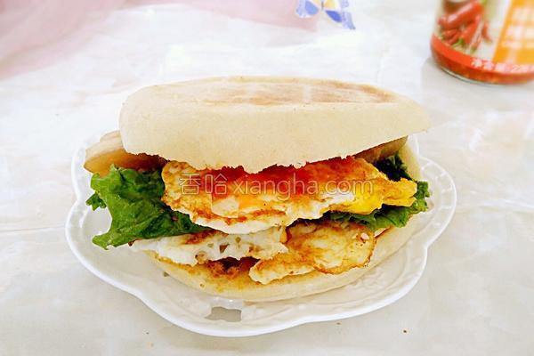 鸡蛋夹饼的做法