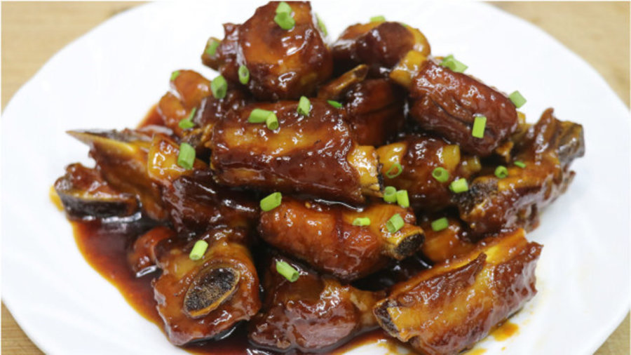 正宗红糖醋排骨的做法视频
