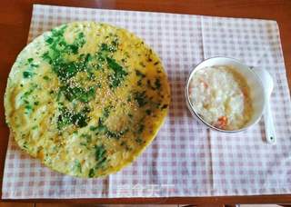 霍香鸡蛋煎饼做法