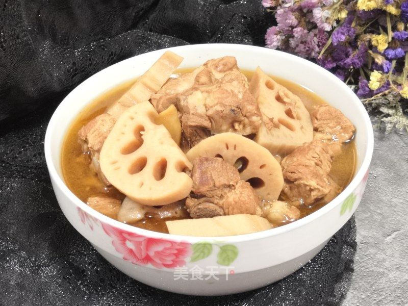 排骨炖藕家常的做法大全